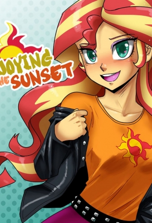 Enjoing the Sunset / Наслаждение Сансет порно комикс