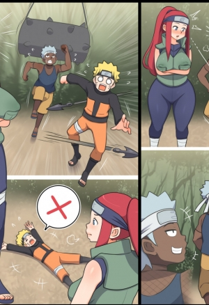 Kushina Training Session порно комикс