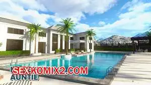 Извращенная тетя. Naughty Auntie. Daval3D.