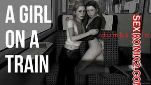 Девушка в поезде. A Girl on a Train. DumbKoala.