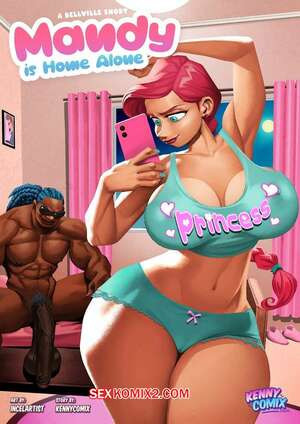 Мэнди одна дома. Mandy is Home Alone. Kennycomix