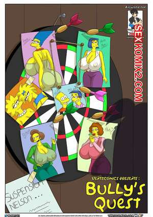 Симпсоны. Квест хулигана. Bullys Quest. Arabatos , Ventz Comics.