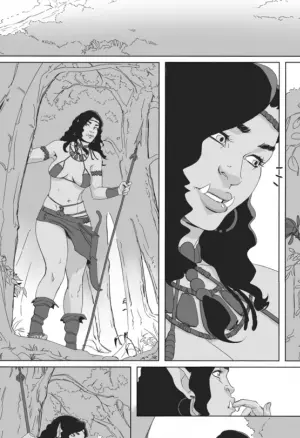 Щупальца в лесу