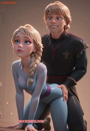Elsa x Kristoff. Scarlet Meow