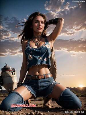 Megan Fox. Transformers Autobots SciFi. QuantumAI