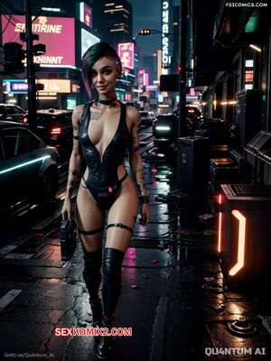 Judy Alvarez. Cyberpunk 2077. QuantumAI
