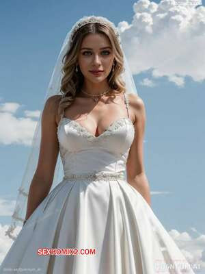 Joey King. Bride Wedding. QuantumAI