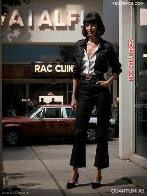 Uma Thurman. Mrs Mia Wallace Pulp Fiction. QuantumAI