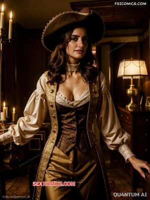 Penelope Cruz. Pirates Of the Caribbean. QuantumAI