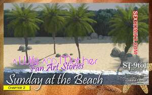 Воскресенье на пляже. Sunday On The Beach. ST9Pol