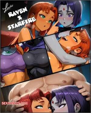 Raven x Starfire. Lewdiii