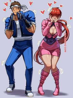 Shermie x Shingo. KOF. Vlizz