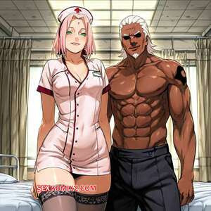 Naruto. Сакура и Райкаге. Sakura x Raikage. narugirls ai