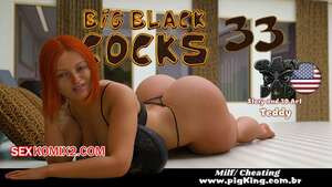 Большой черный член. Часть 33. Big Black Cocks. CrazyDad3D