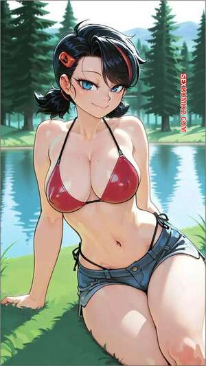 Peni Parker Skinny Dipping. WienerGens