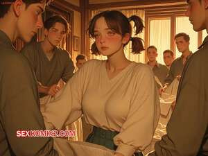 Dark brown hair laundry MMF Threesome groupsex. TrashGer