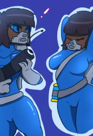 Мини комиксы по игре "nuclear throne"