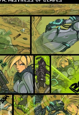 Nova, mistress of blades